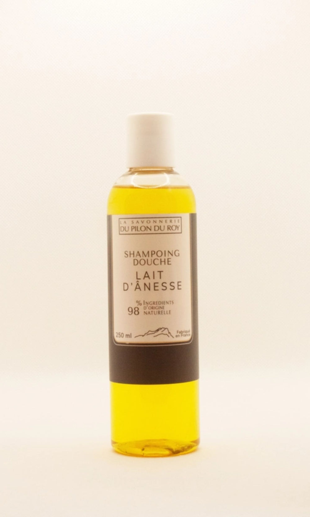 Shampooing douche au Lait d'Ânesse Bio 250ml - Savonnerie Du Pilon Du Roy