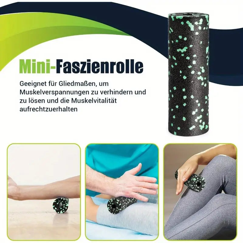 Ensemble de 4 Rouleaux de Yoga en Mousse – Soulagement Musculaire