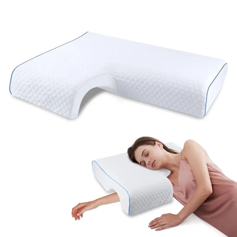 Oreiller en Forme d’Arc à Mémoire de Forme