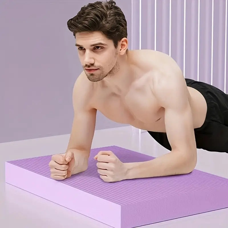 Tapis de Genouillère Yoga Violet Épais