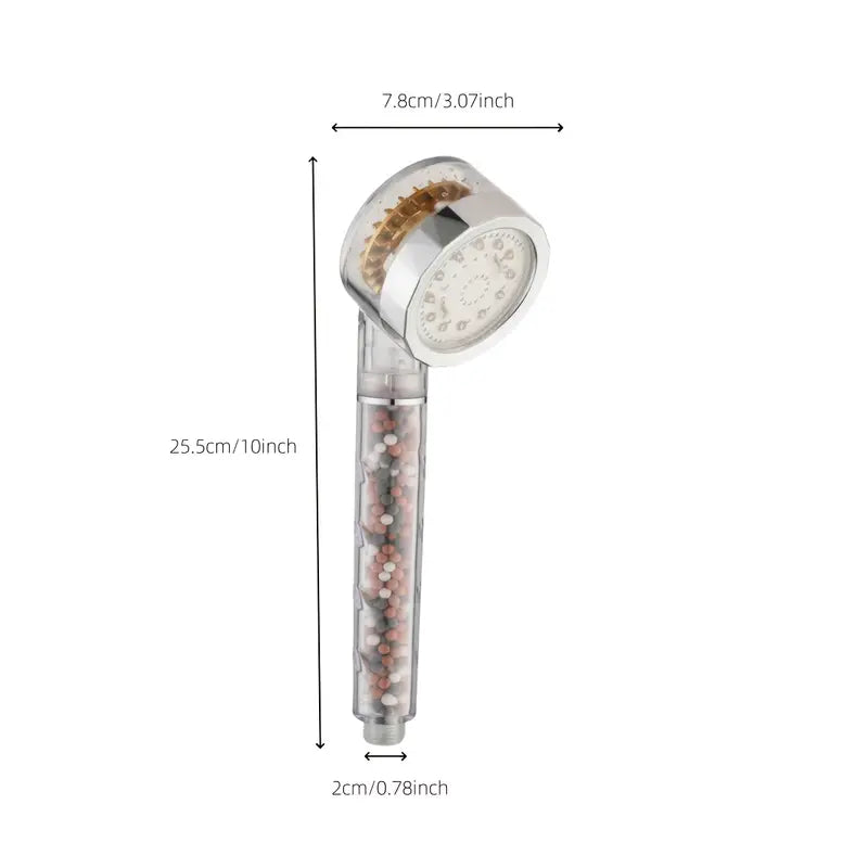 Ensemble de Douche LED à Trois Couleurs – Température et Énergie Hydroélectrique