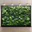 Polyester Blend Artificial Plant Canvas - Hanging Wall Decor