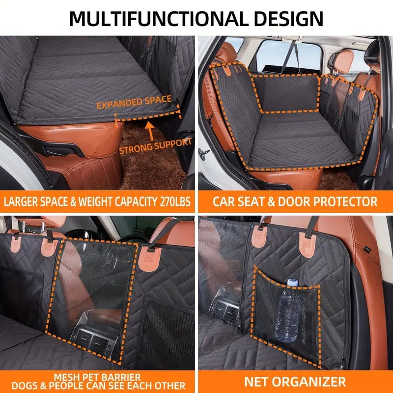 Tapis de Voiture pour Animaux de Compagnie – Modèle Porteur Hamac