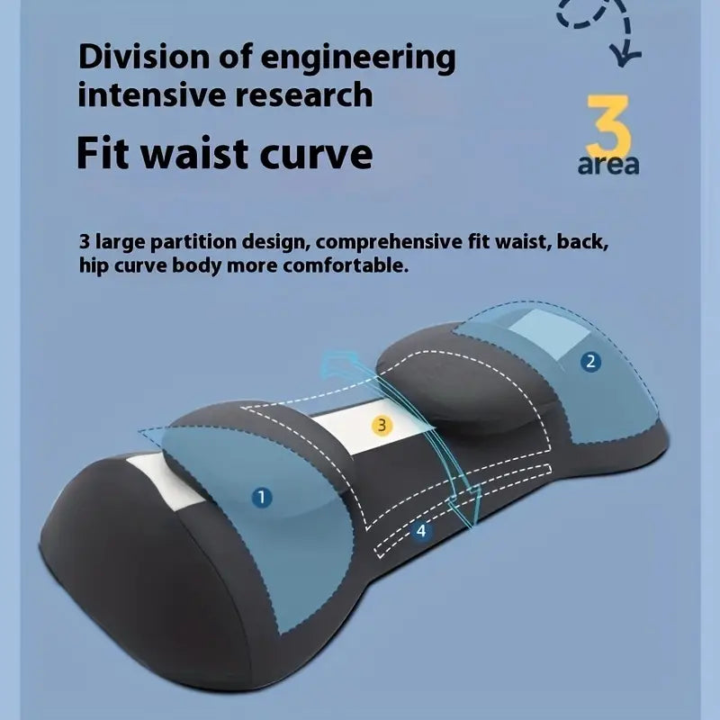 Oreiller Lombaire de Sommeil – Soutien Ergonomique & Confort Optimal