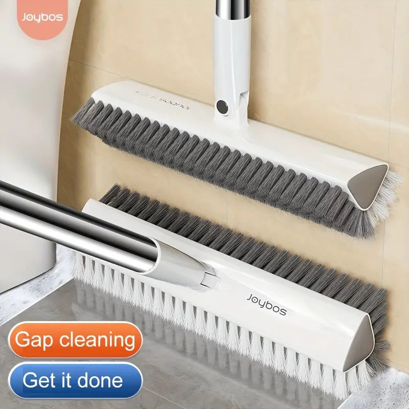 Brosse de Nettoyage à Deux Faces Joybos avec Manche Long & Tête en V Pivotante