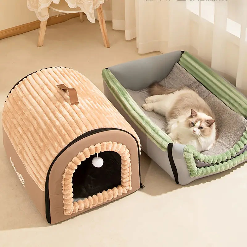 Maison pour Animaux Style Cabane Sécurisée