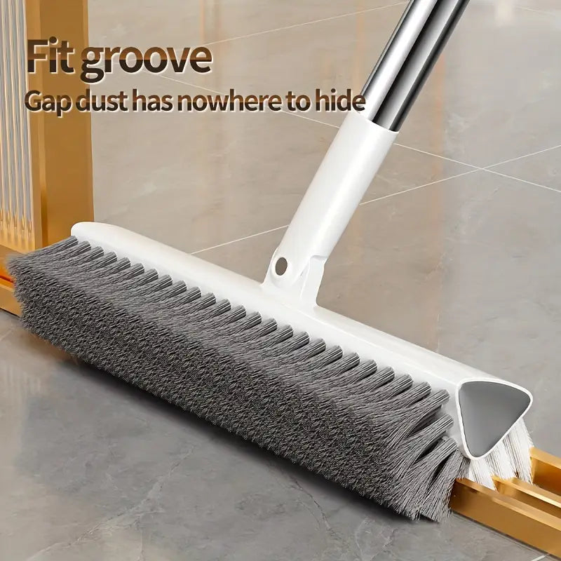 Brosse de Nettoyage à Deux Faces Joybos avec Manche Long & Tête en V Pivotante