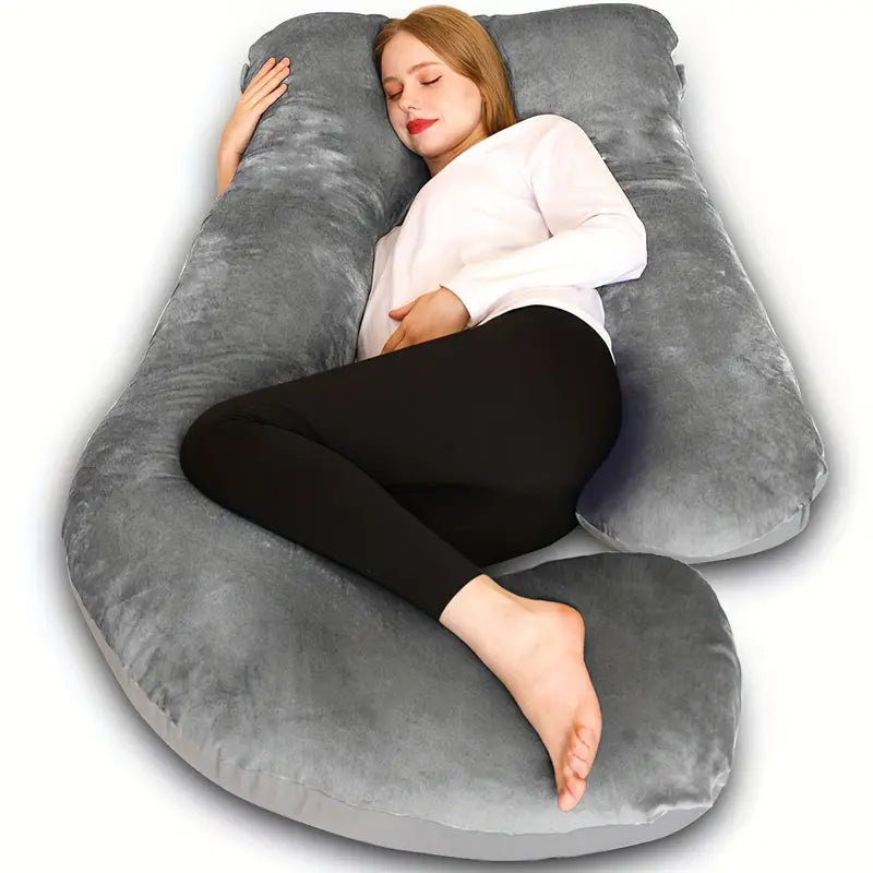 Oreiller de grossesse en forme de U