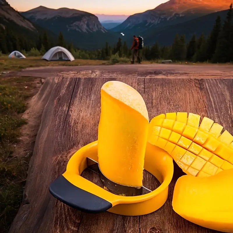 Couteau à Mangue en Acier Inoxydable 304 – Coupeur, Séparateur & Dénoyauteur