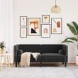 Canapé Chesterfield avec Traversins – Disponible en 1, 2 ou 3 Places