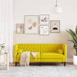 Canapé Chesterfield avec Traversins – Disponible en 1, 2 ou 3 Places