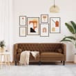 Canapé Chesterfield avec Traversins – Disponible en 1, 2 ou 3 Places