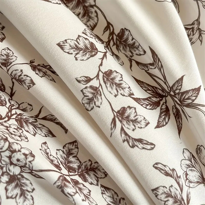 Couette d'Été en Dentelle Florale Française – Légère & Élégante