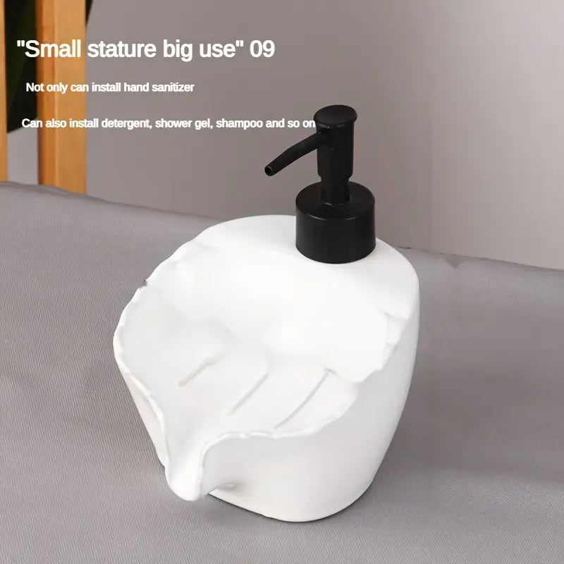 Distributeur de Savon en Céramique Élégant – Rechargeable & Pratique