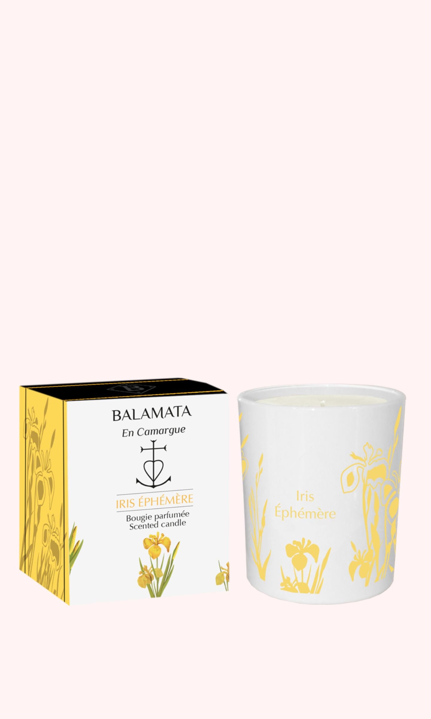 Ephemeral Iris Scented Candle 200g - Balamata