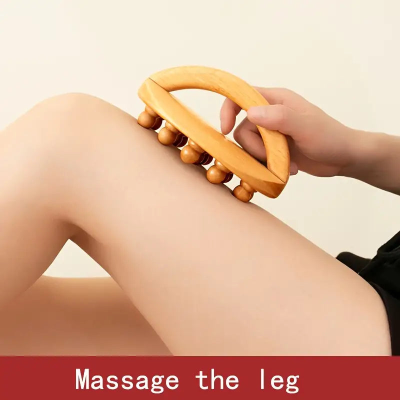 Bâton de Massage en Bois – Détente Corporelle Complète