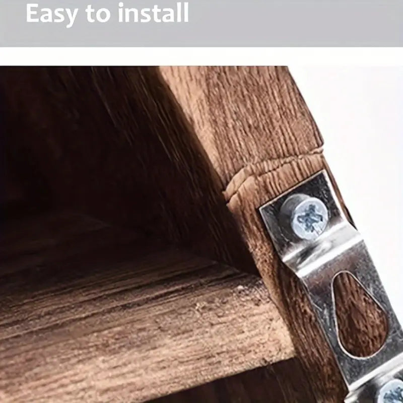 Étagère Murale en Bois Vintage – Éclats d’Art et Nature