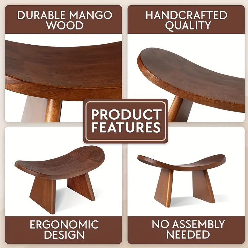 Banquette de Méditation Yoga – Forme Ovale pour Confort et Stabilité