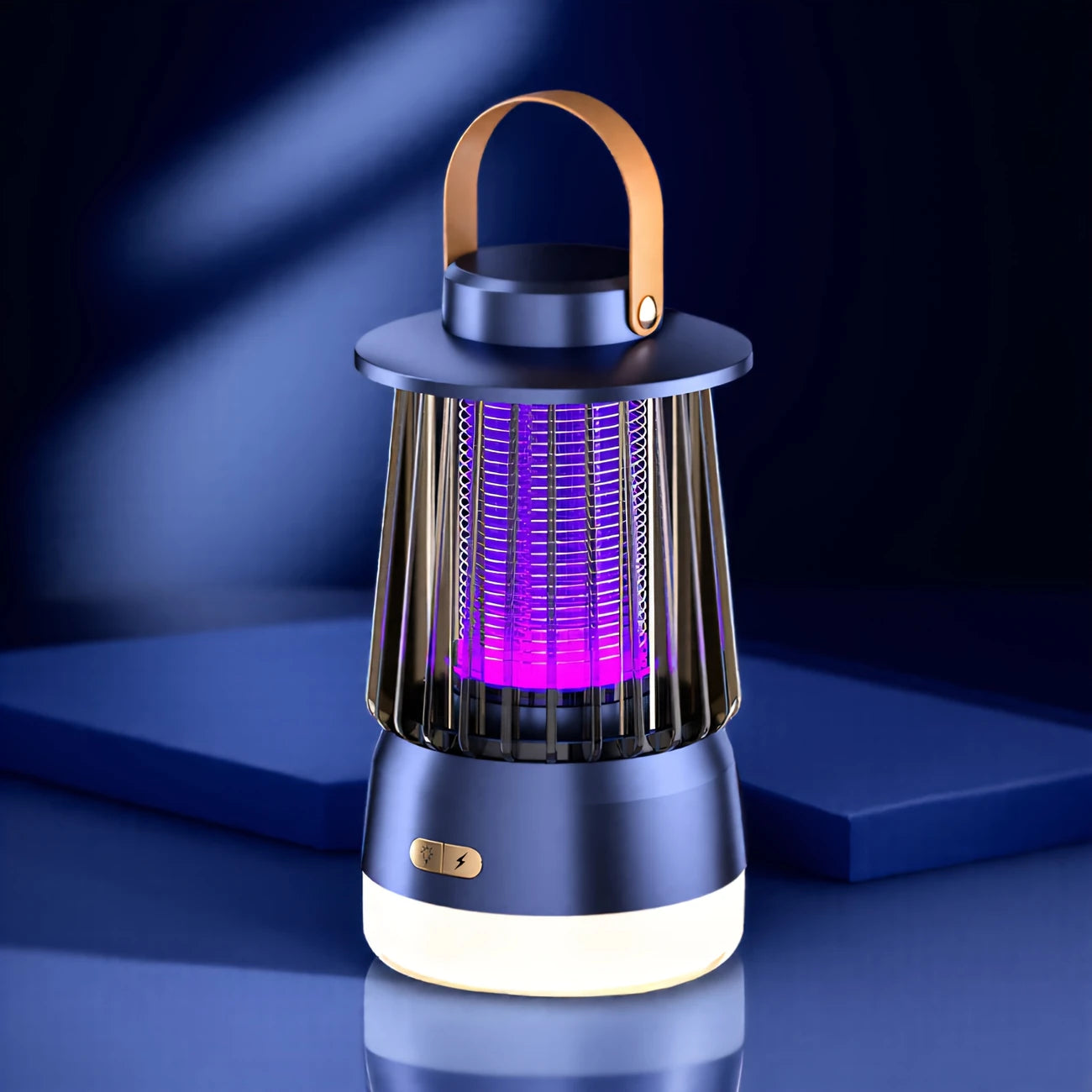 Lampe Anti-Moustiques Électrique USB – Piège Silencieux à Lumière UV pour Intérieur & Extérieur