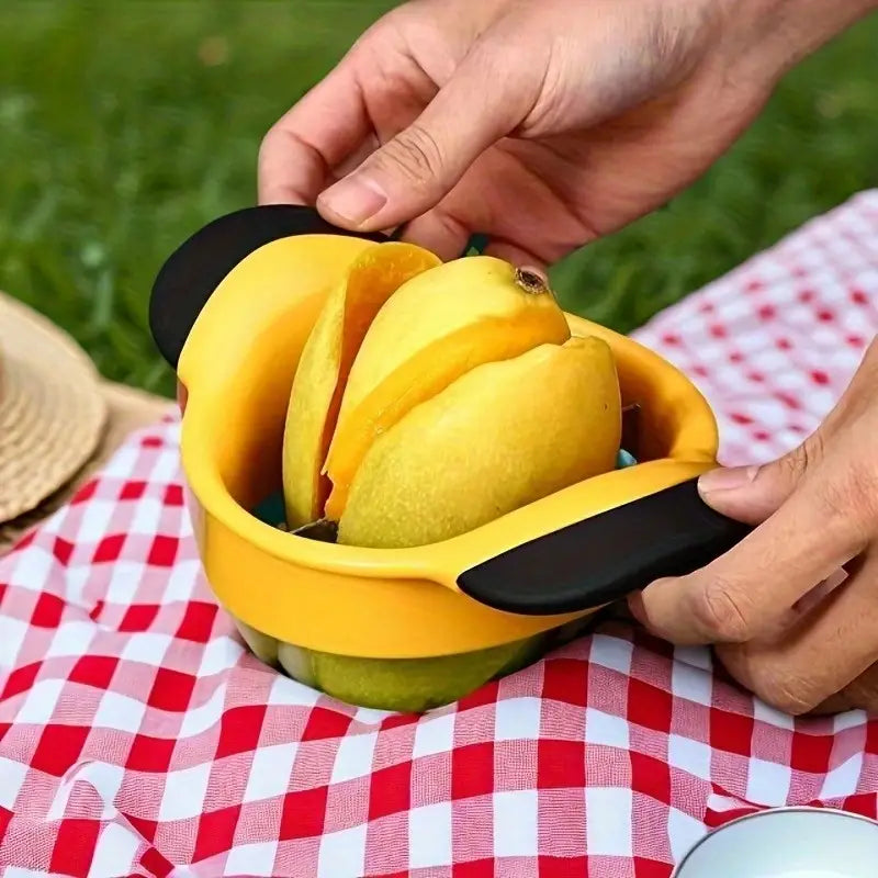 Couteau à Mangue en Acier Inoxydable 304 – Coupeur, Séparateur & Dénoyauteur