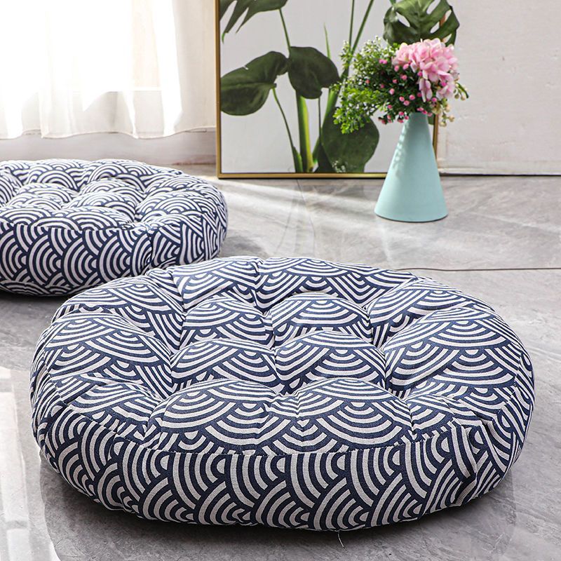 Coussin d'Optique Touffeté Bohème en Lin