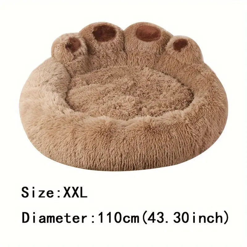 Lit pour Chien et Chat en Peluche Ultra Douce