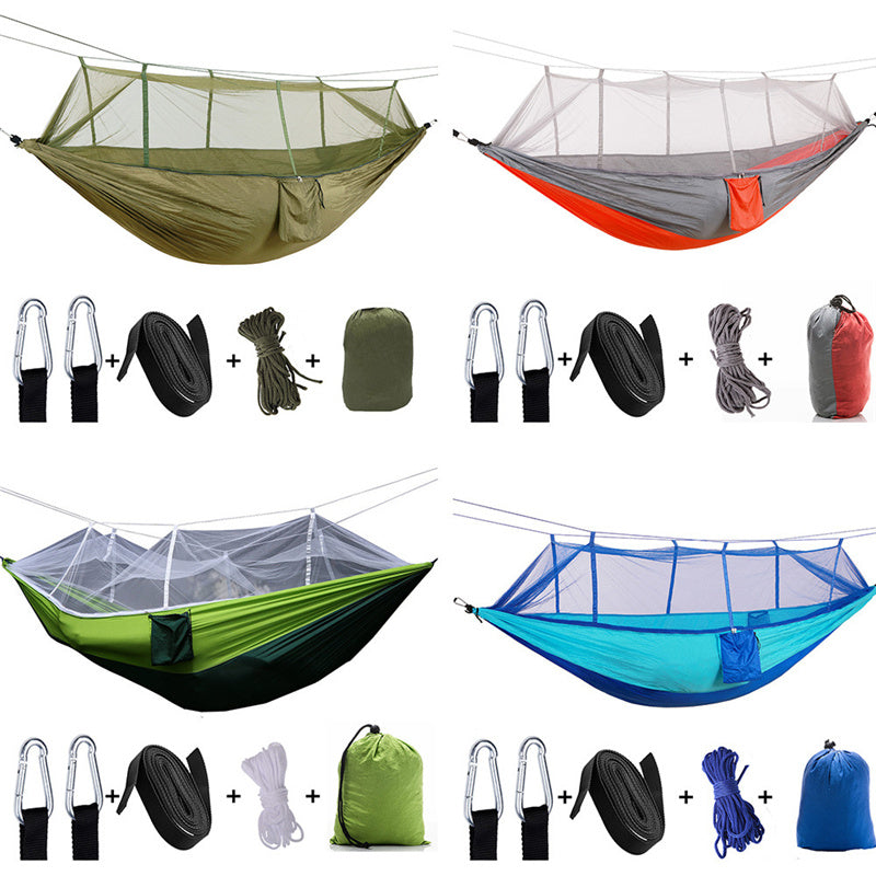 Hamac de Camping Aérien avec Moustiquaire
