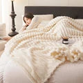 Couverture Plaid en Peluche Douce – Confort et Élégance pour Votre Maison