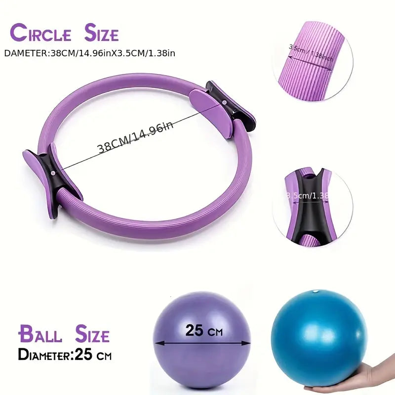 Ensemble Pilates & Yoga 5 Pièces