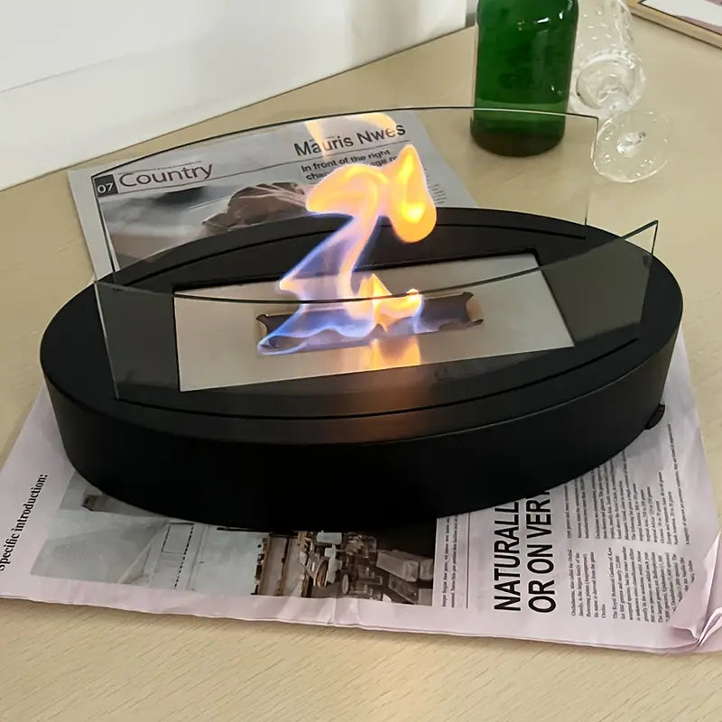 Vintage Sailboat Shaped Table Fireplace