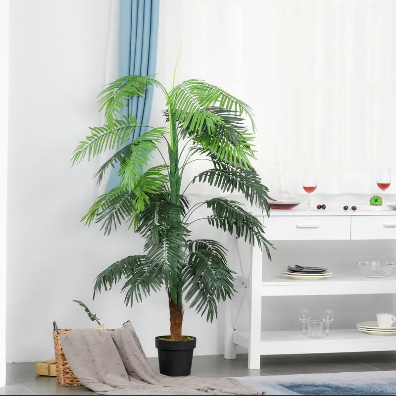 Luxurious Artificial Palm Tree - Height 1.7 m - Outsunny