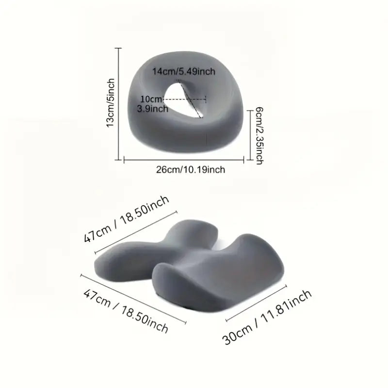 Oreiller de Massage Facial & Cervical – Confort Mémoire de Forme