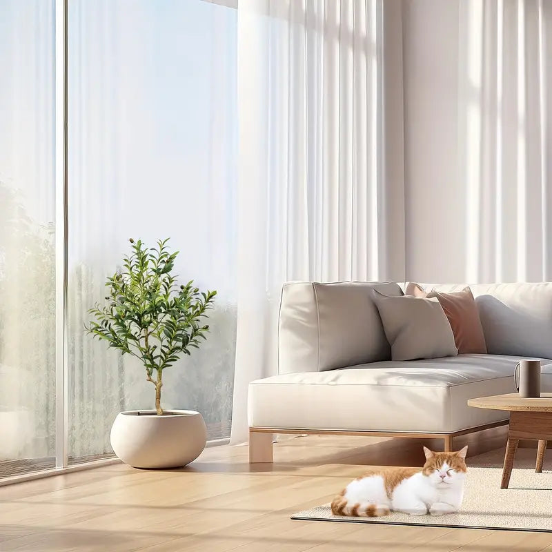 Arbre d’Olivier Artificiel Réaliste – 7 Pieds de Haut