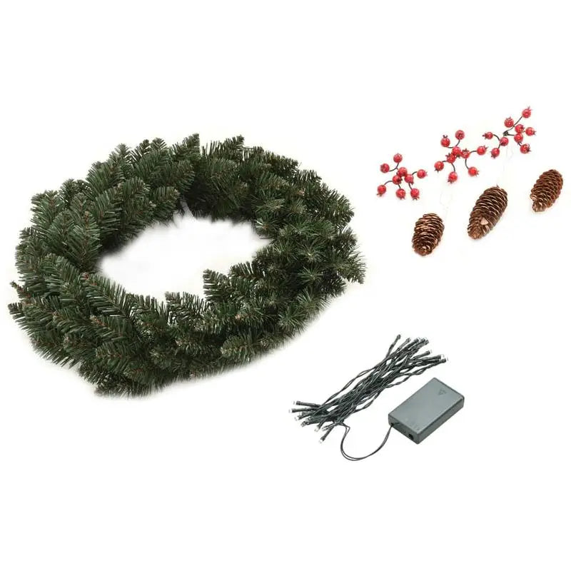 LED Christmas Wreaths – Light Up Your Home for the Holidays!