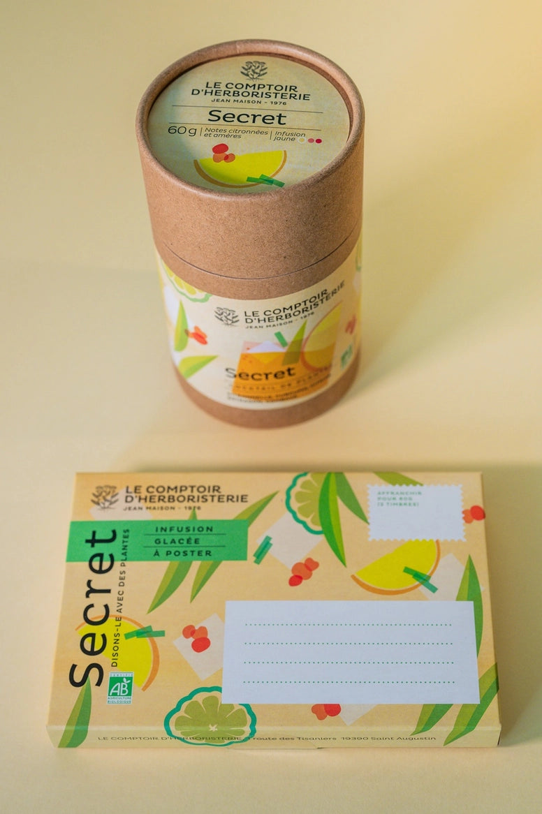 Infusion Cocktail de Plantes Bio Secret – L'Éveil des Sens (60g)