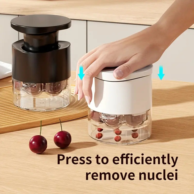 Extrayeur de Noyaux Facile 7 Trous – Pour Cerises, Dattes & Jujubes
