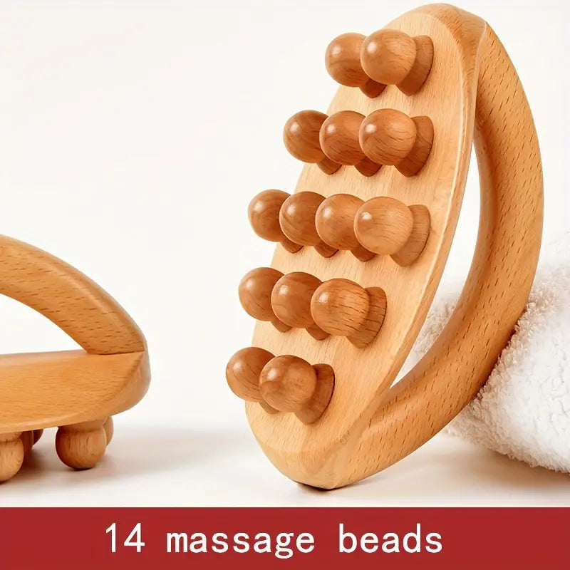 Bâton de Massage en Bois – Détente Corporelle Complète