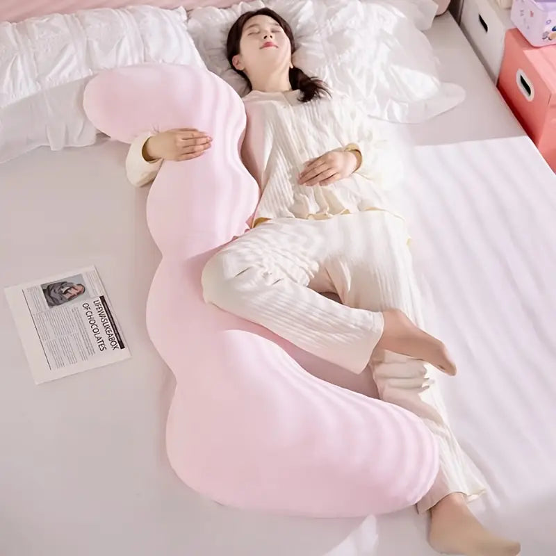 Coussin de Soie Glacée pour Dormeurs sur le Côté – Confort Ergonomique