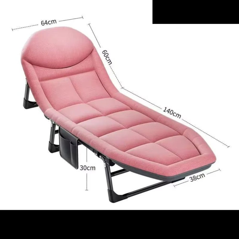 Lit pliant inclinable – lit d’appoint et chaise longue – vue 3