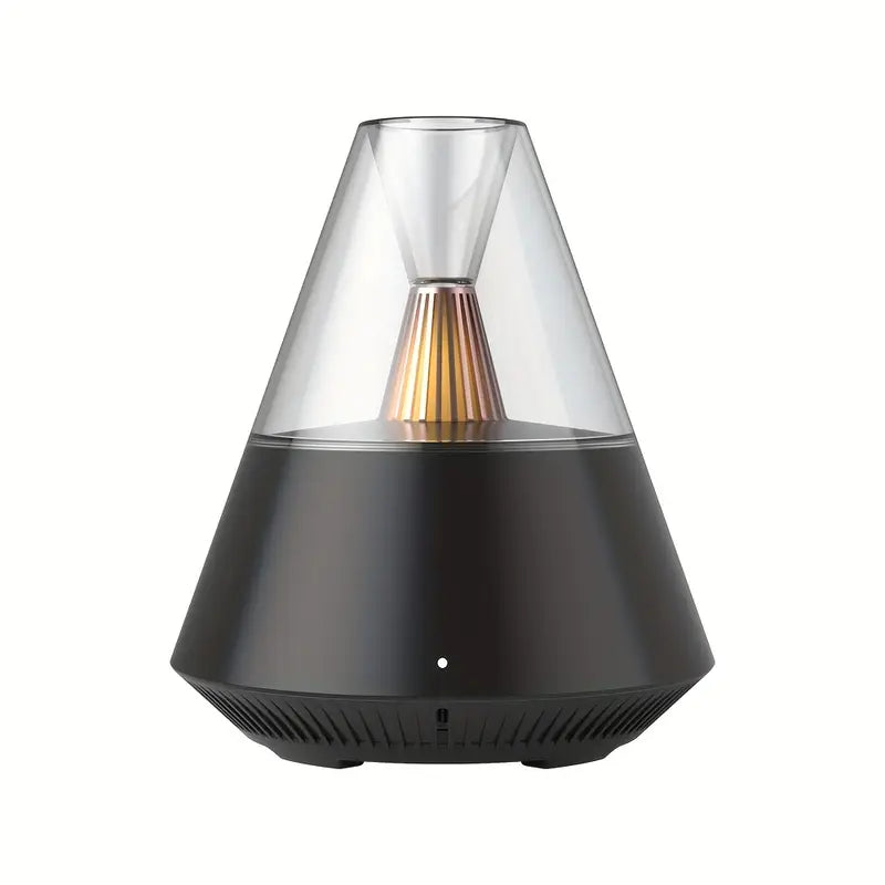 Diffuseur d’huiles essentielles ovale avec lumière et télécommande