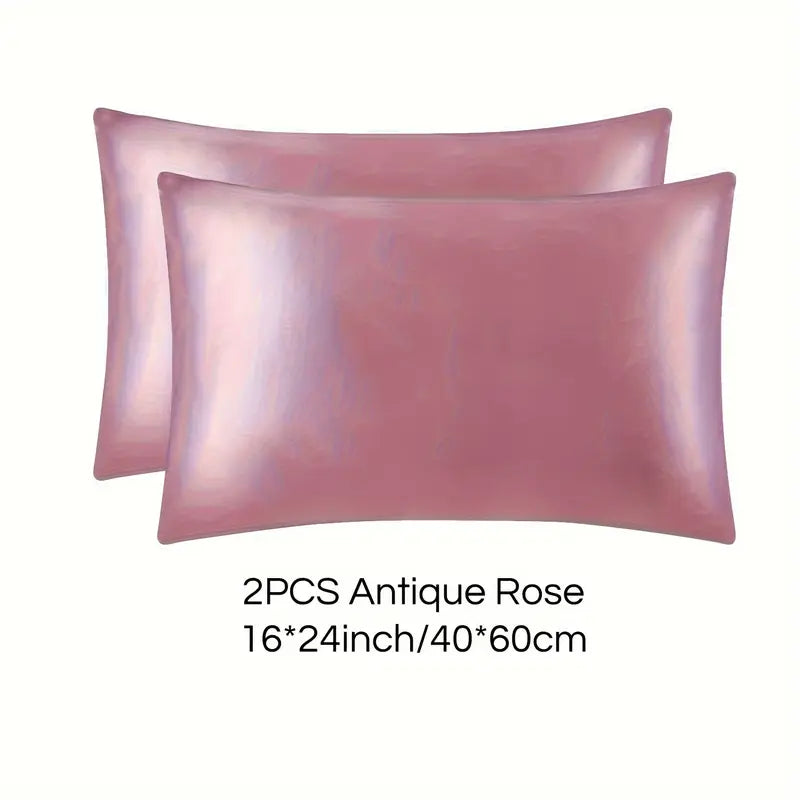 Taie d’Oreiller 100 % Soie de Mûrier – L’Élégance Intemporelle au Service de Vos Nuits