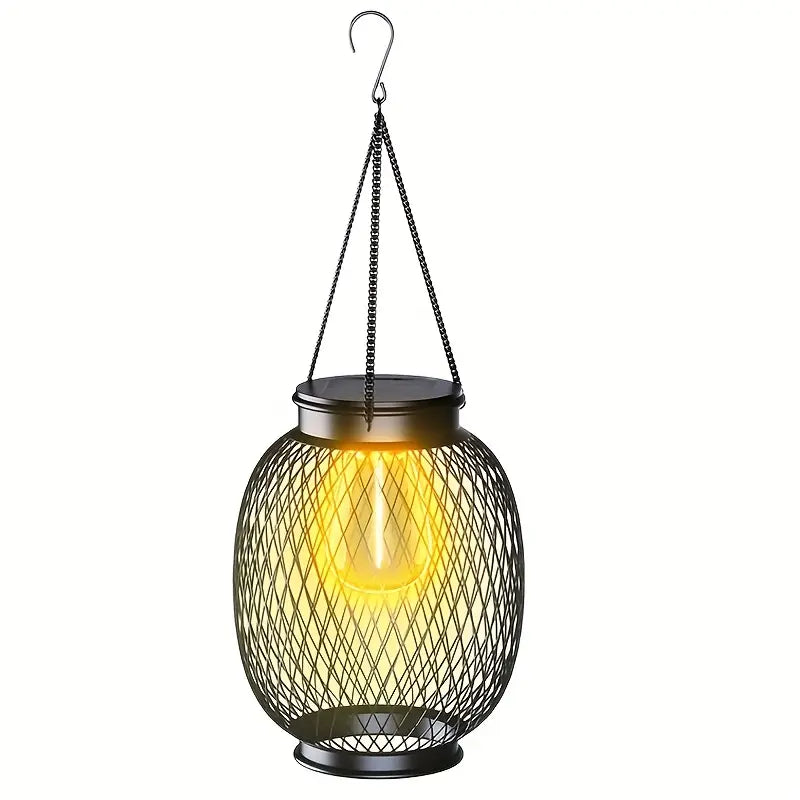 Guirlandes Suspendues Solaires – Éclairage pour Jardin, Terrasse et Cour