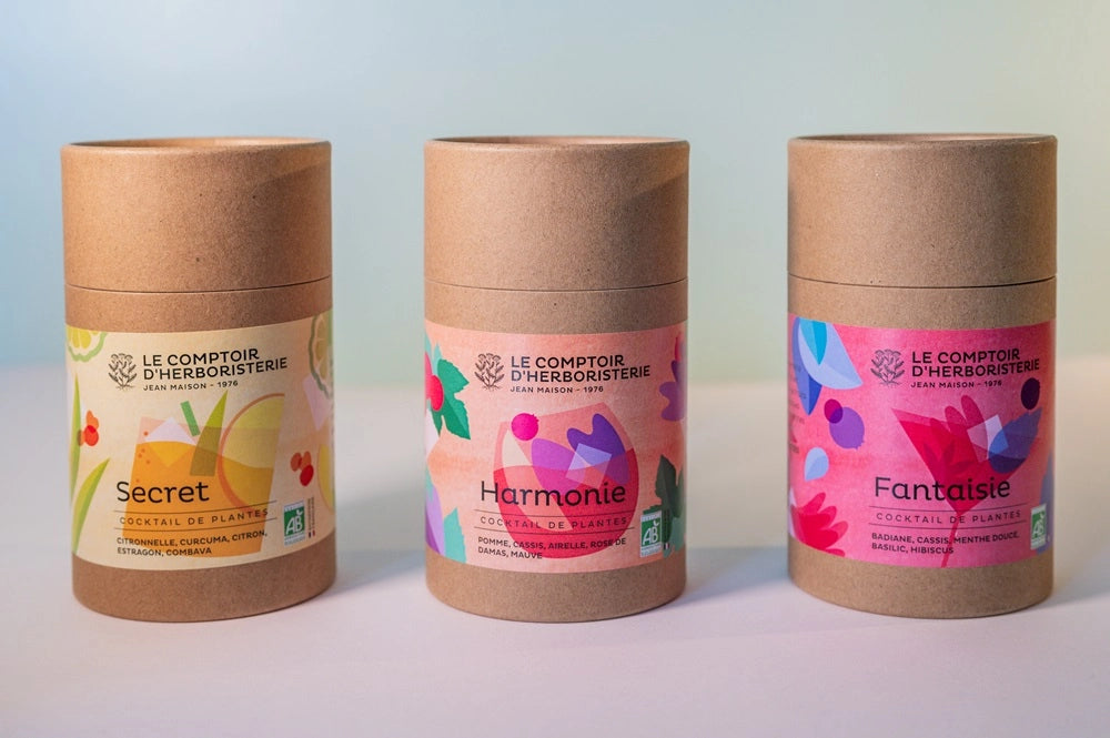 Infusion Cocktail de Plantes Bio Secret – L'Éveil des Sens (60g)