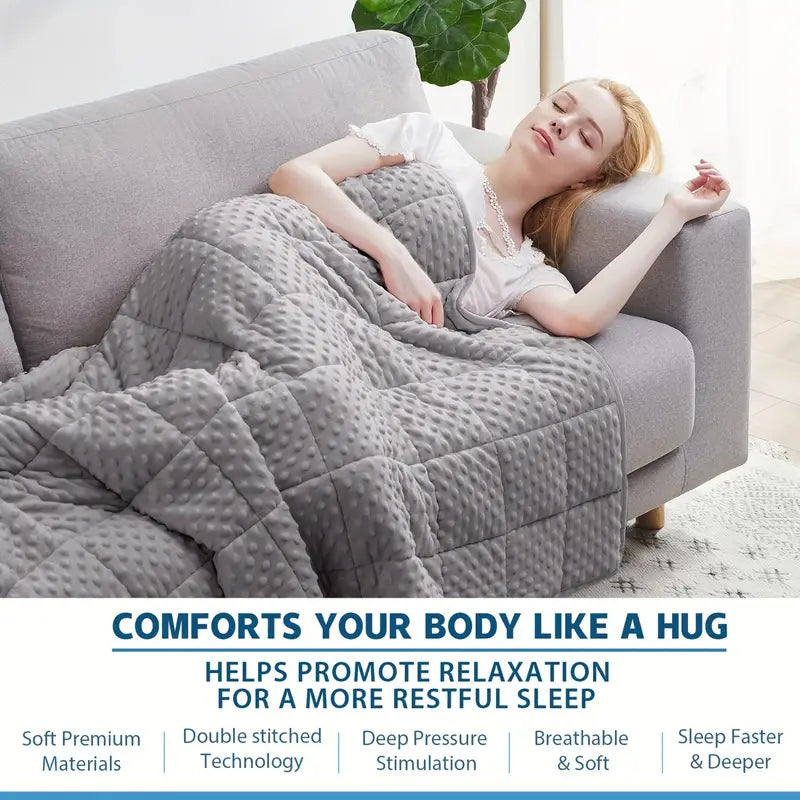 Minky Weighted Blanket – Comfortable for All Seasons