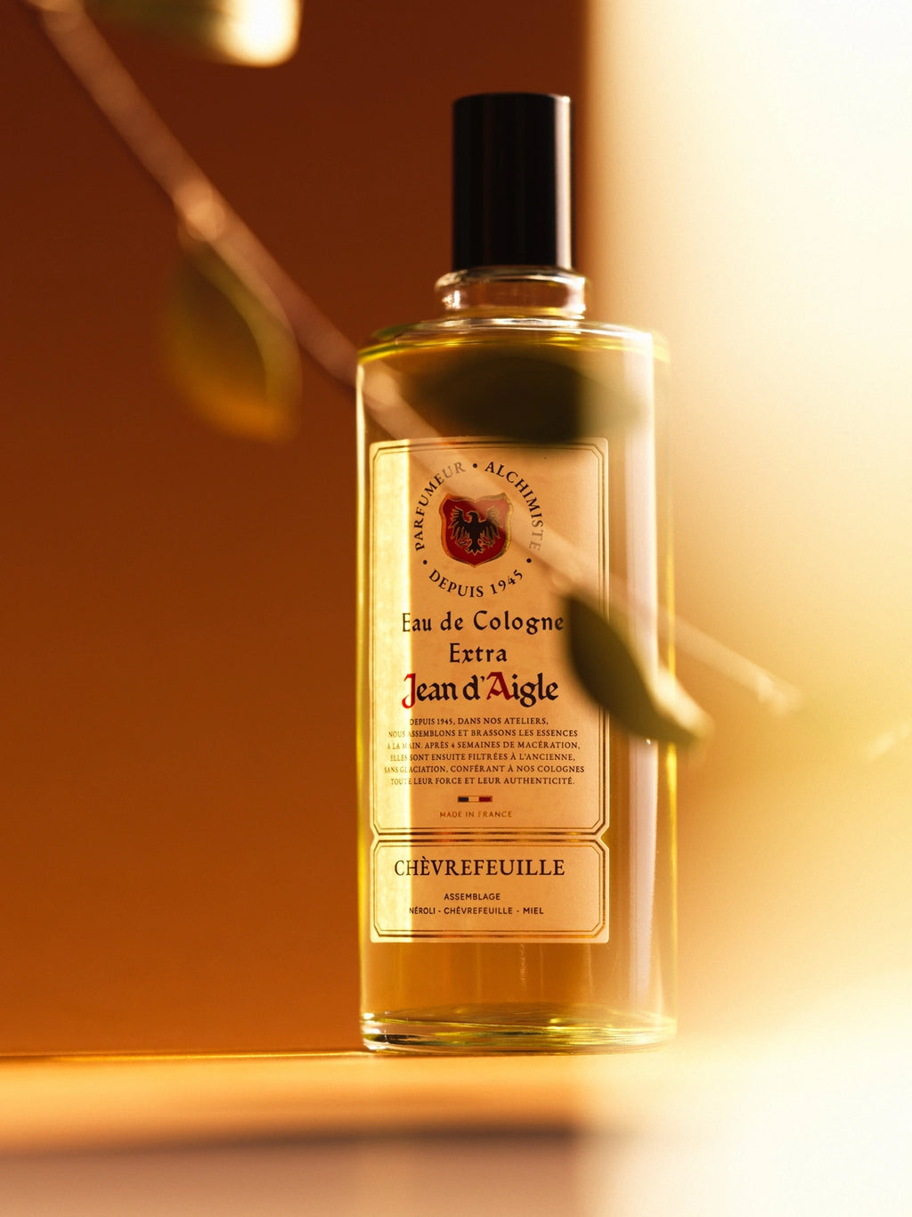 Eau de cologne CHÈVREFEUILLE – Une Brise Florale au Parfum d'Été - Jean d'Aigle