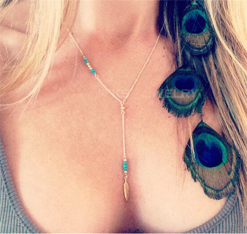 Collier femme multicouche – Pendentifs & pierres
