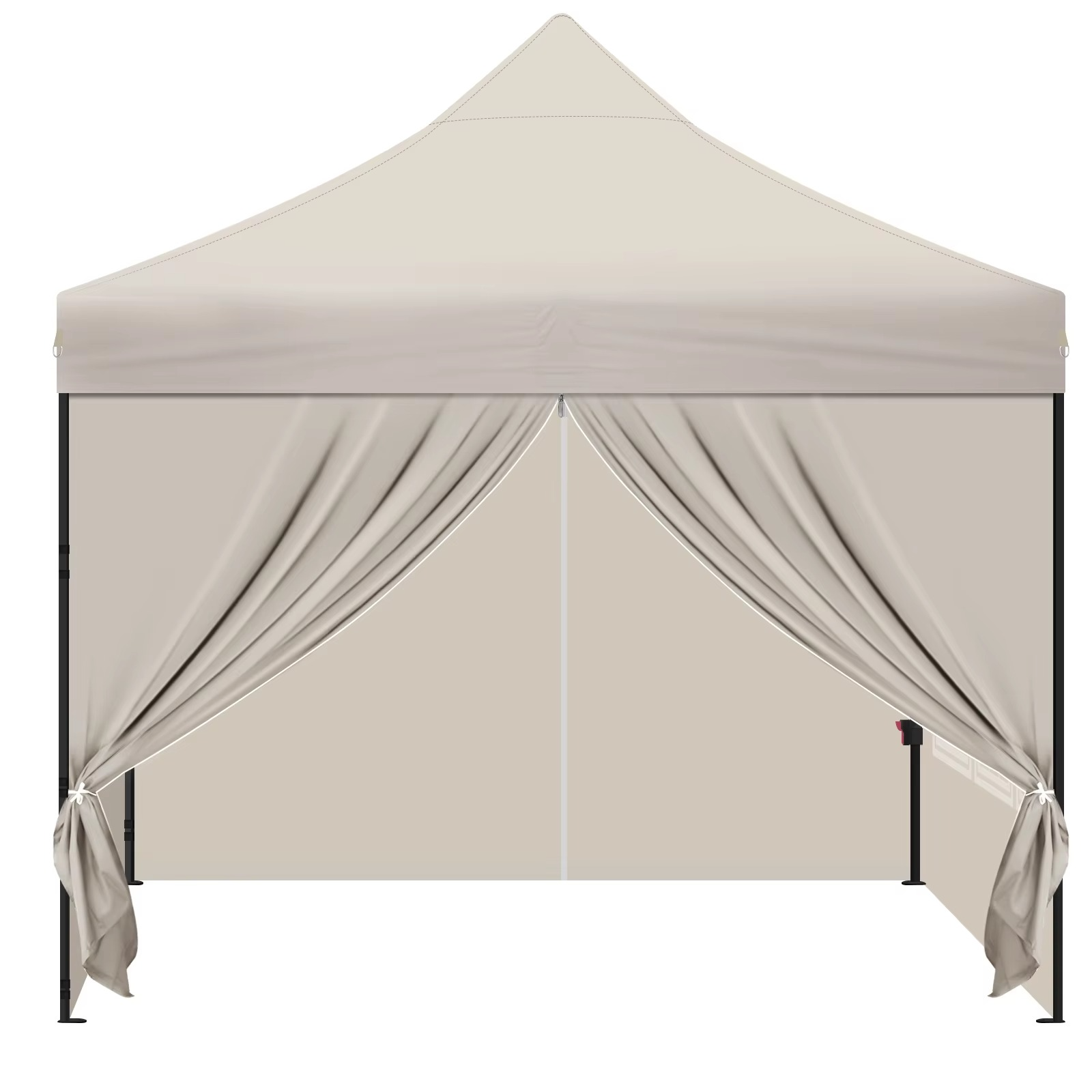 Tente de Fête Étanche et Résistante aux UV avec Pergola Réglable en Hauteur et 4 Parois Latérales Amovibles