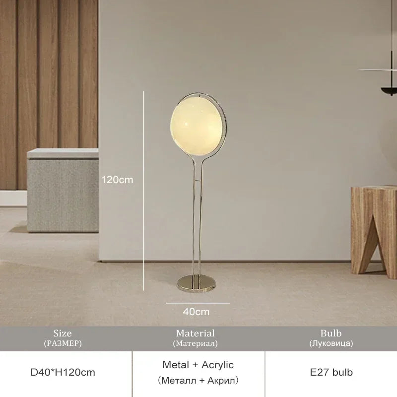 Lampadaire LED Moderne – Éclairage Élégant pour Salon, Hôtel et Chambre