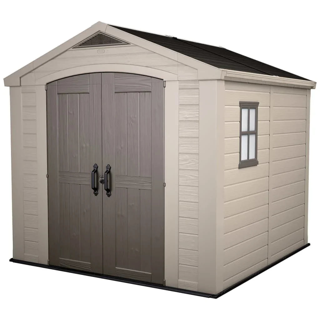 Abri de jardin Keter Factor 88 - 178x195,5x208 cm Beige