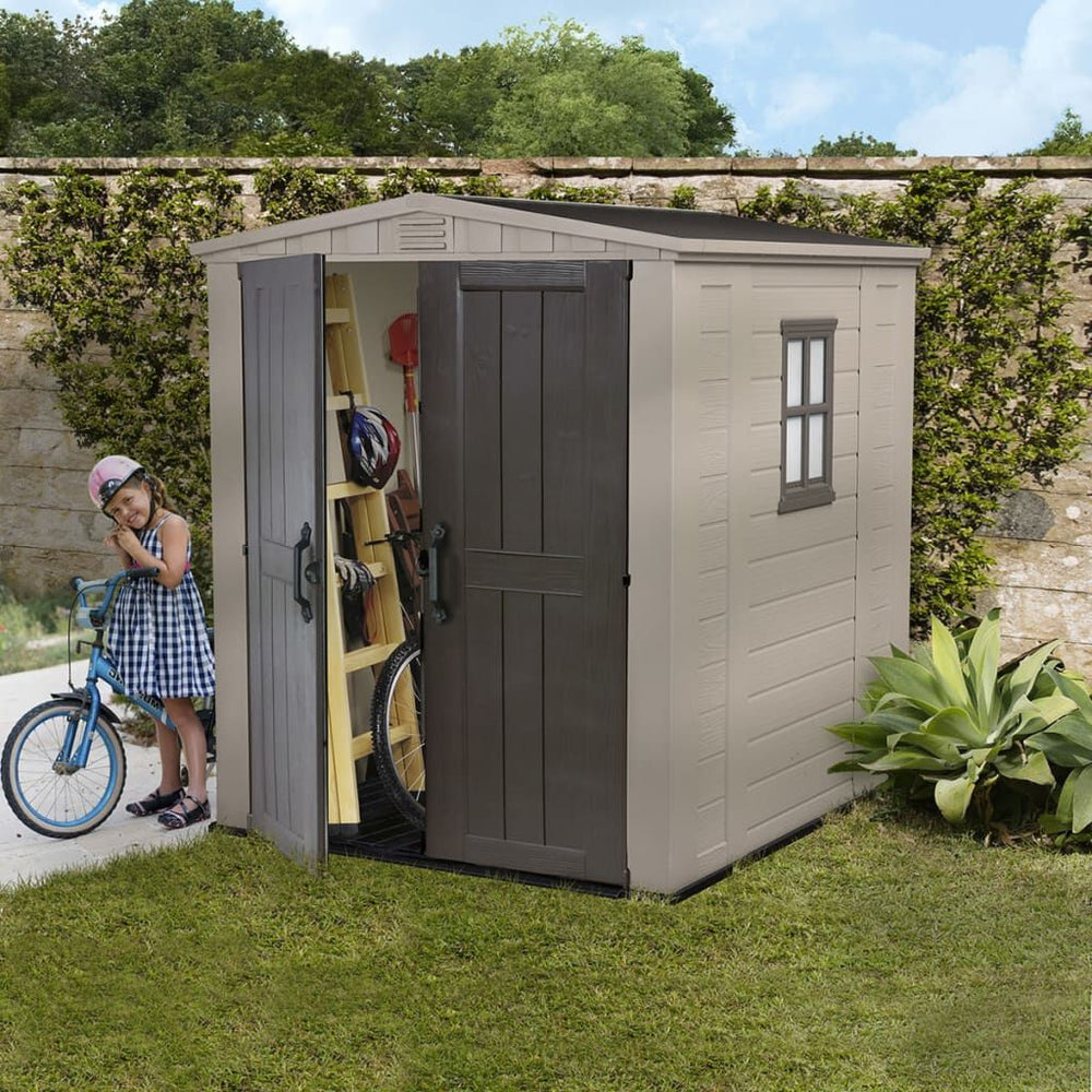 Abri de jardin Keter Factor 88 - 178 × 195,5 × 208 cm Beige